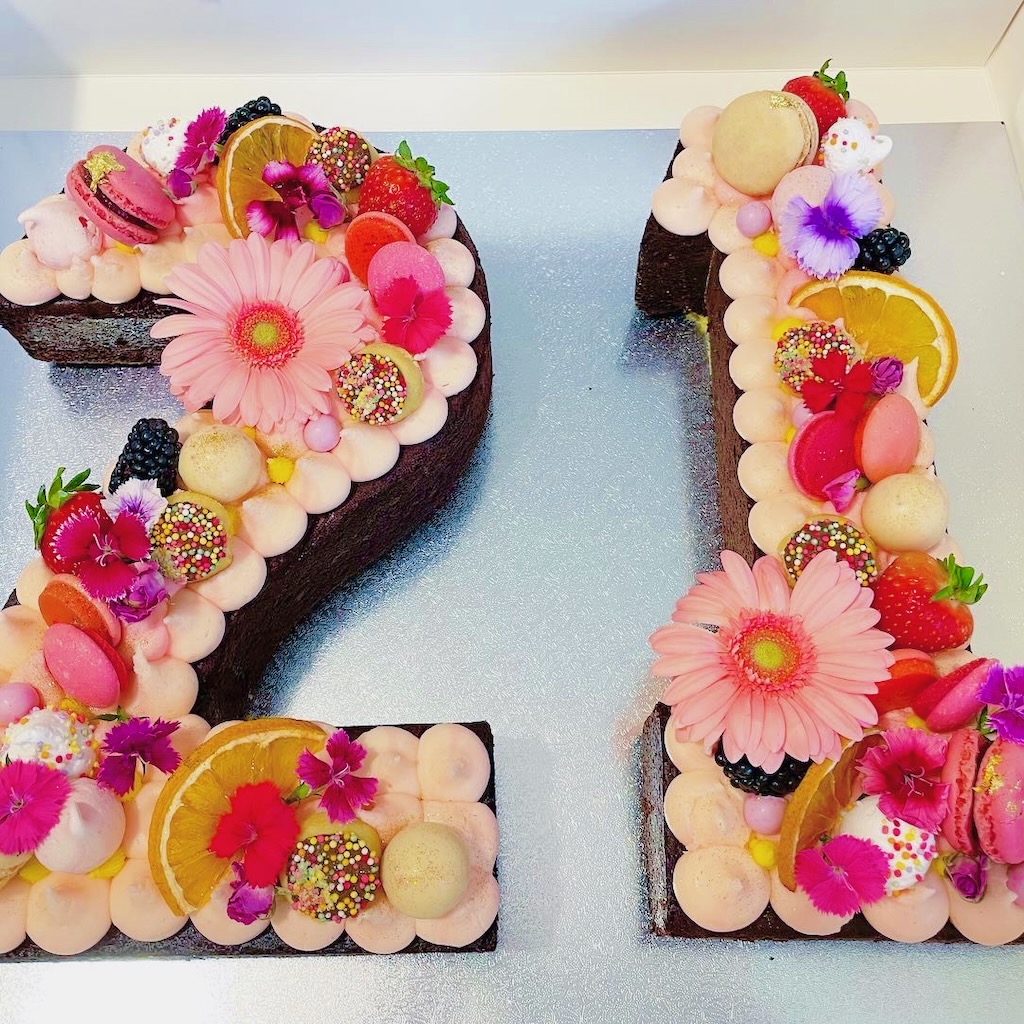 Number Cake - Perfect for Birthdays or Anniversaries
