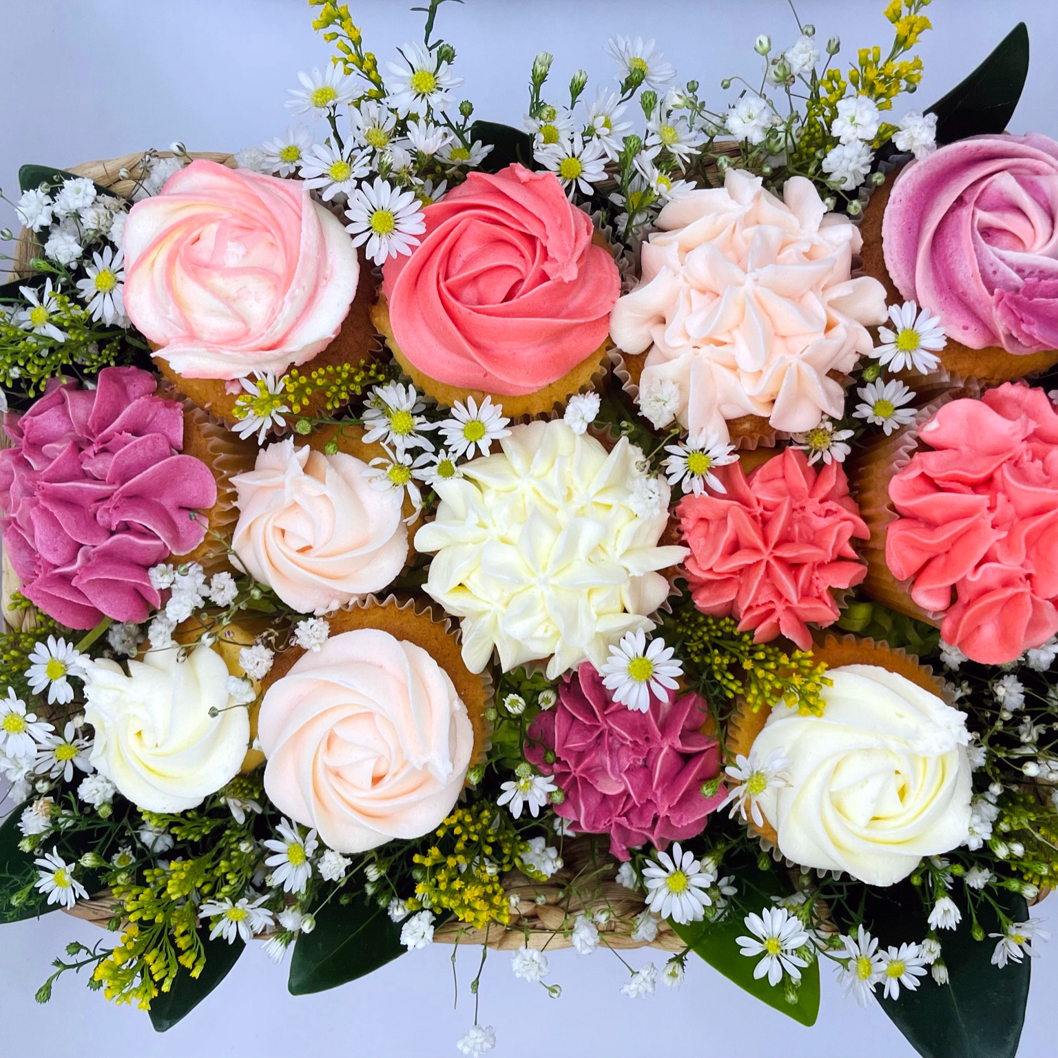 The Cupcake Flower Basket - Simply Cupcakes