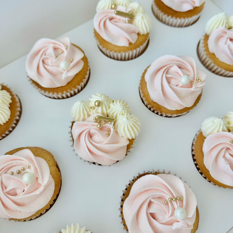 The Classic Pink Cupcakes