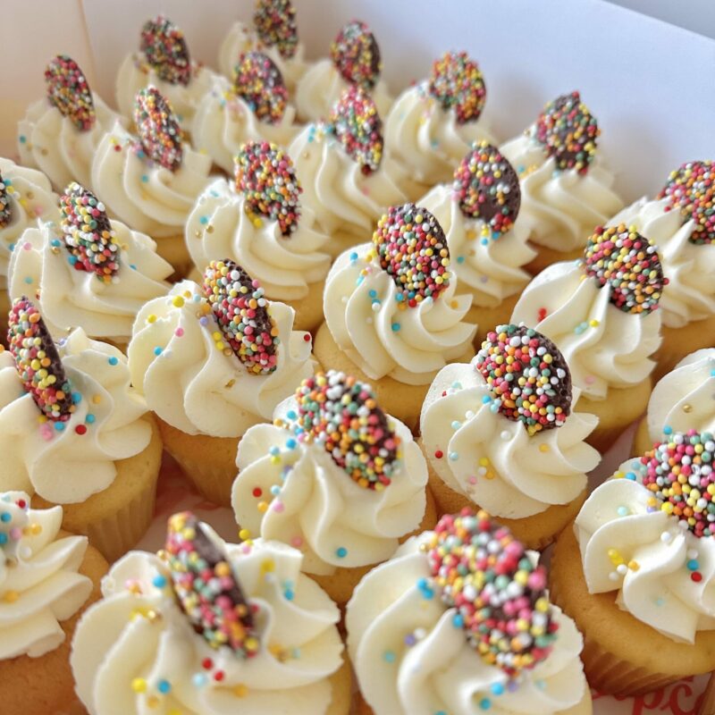 The Sprinkle Deluxe Cupcakes