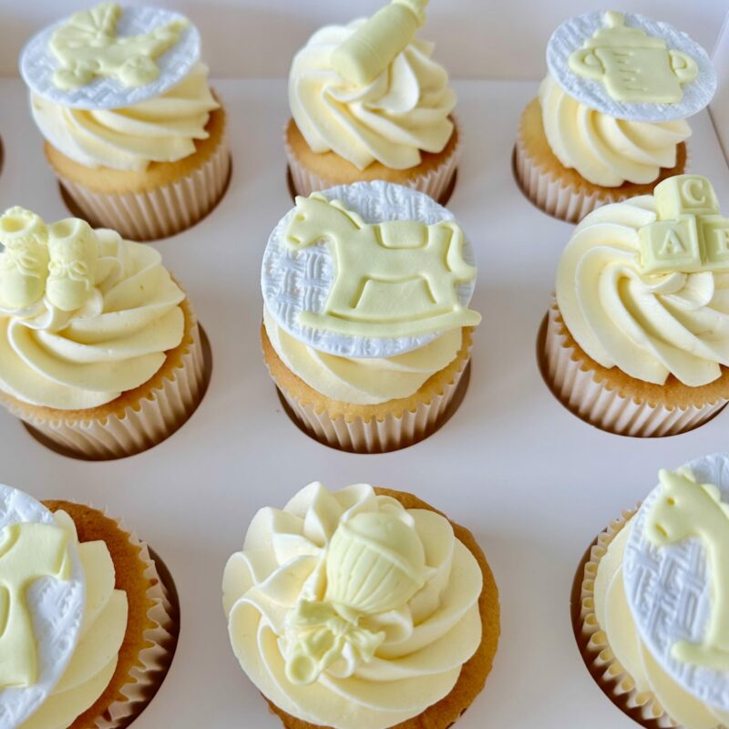 The Baby Shower Cupcakes