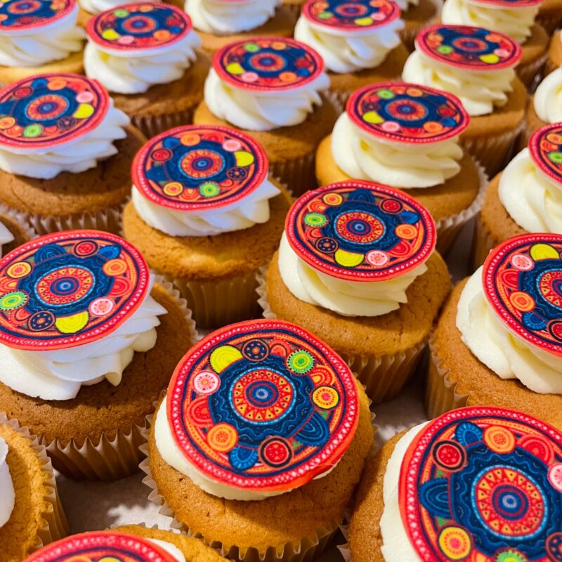 The National Reconciliation Week Cupcake