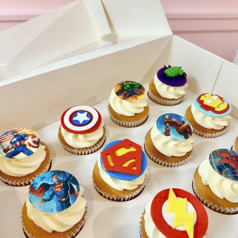 The Superhero Cupcakes