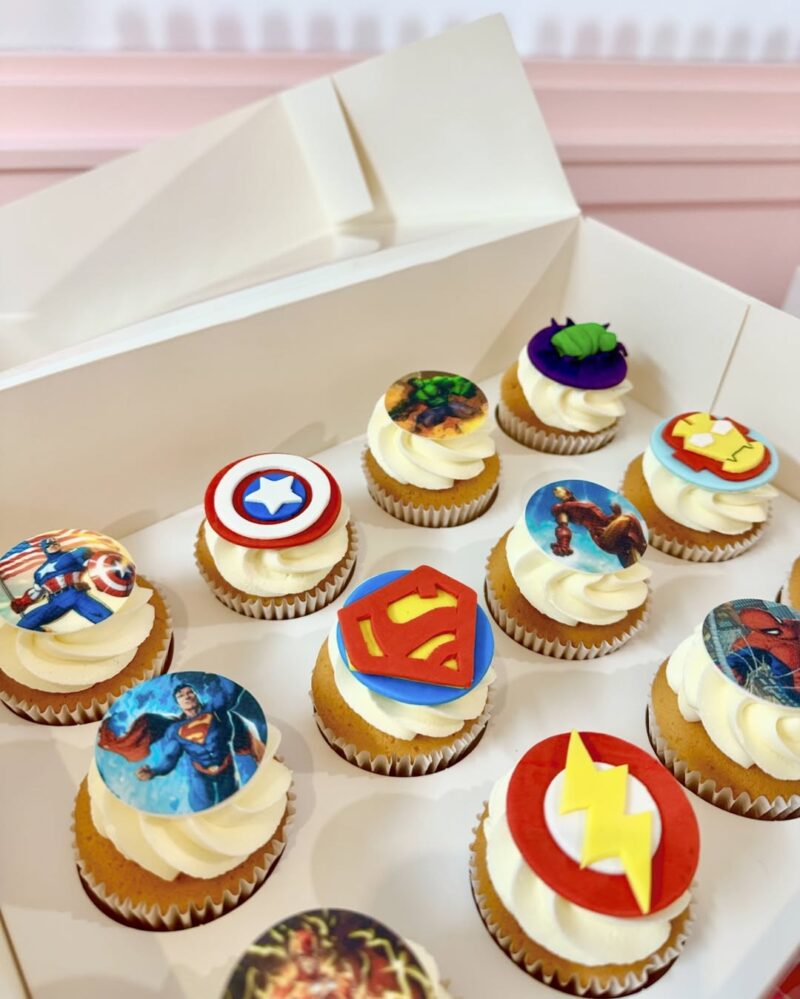 The Superhero Cupcakes