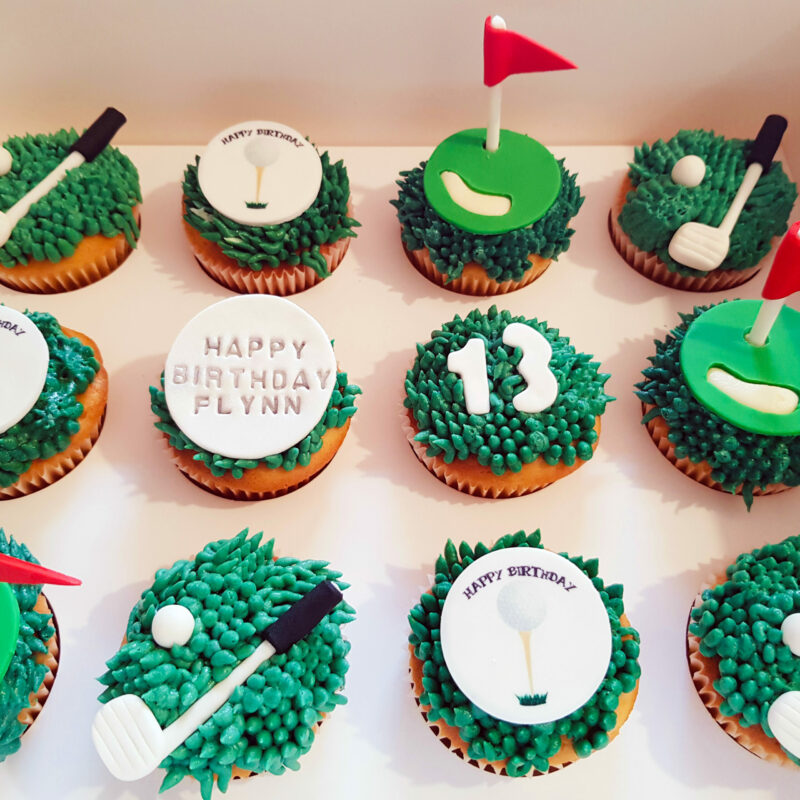 The Golf Cupcakes