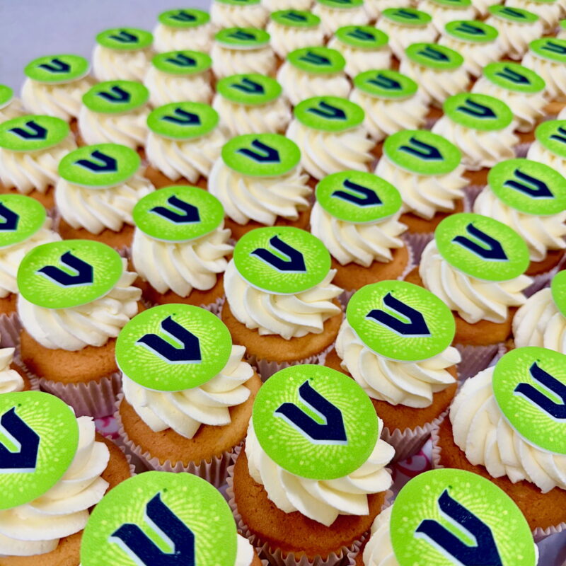 The Corporate Logo Cupcakes