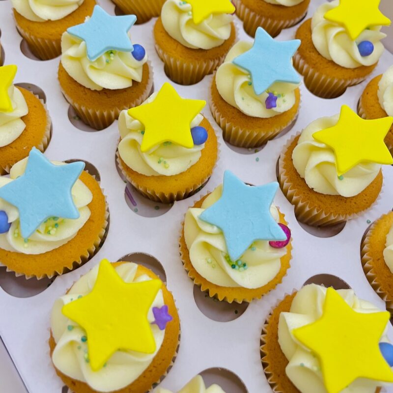 The Starry Delights Mini Cupcakes