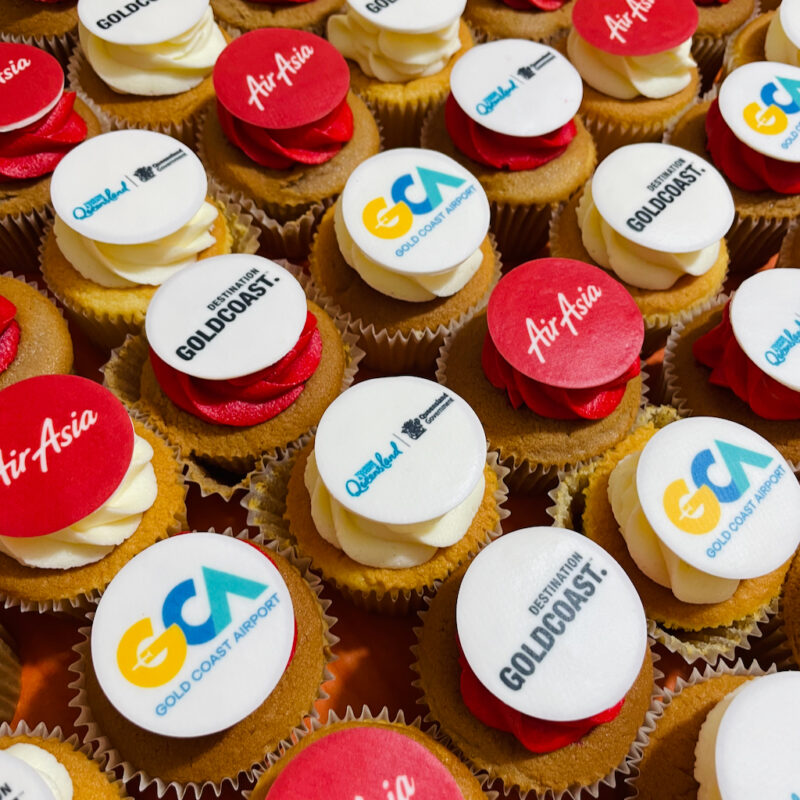 The Corporate Logo Cupcake