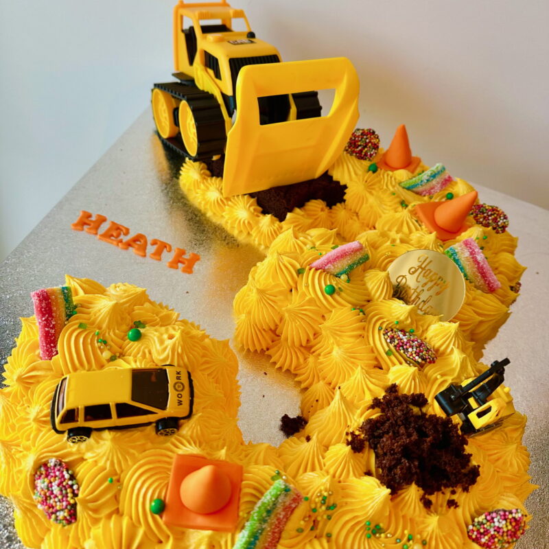 The Custom Number Cake