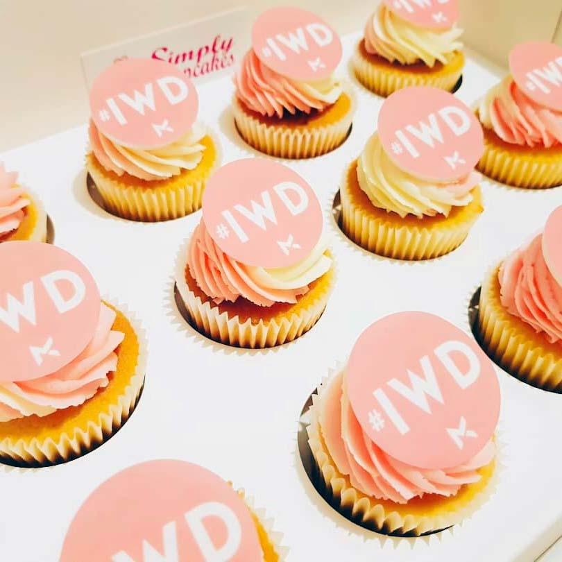 The International Women's Day Cupcake Simply Cupcakes