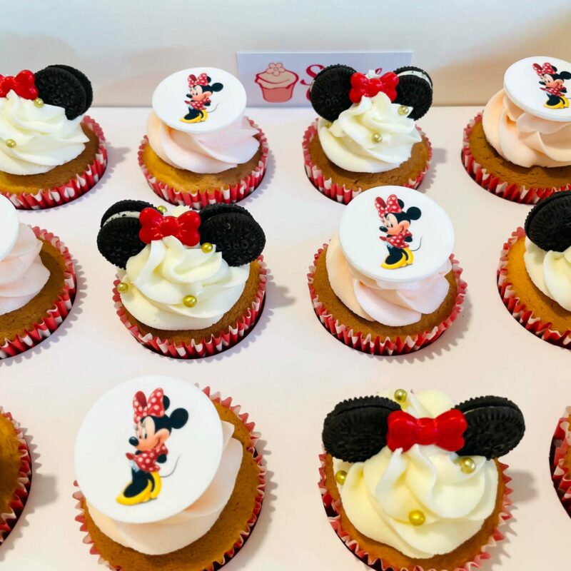 The Minnie Mouse Cupcake