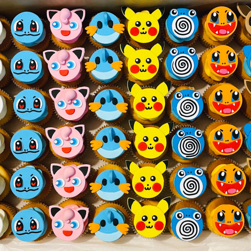 The Pokemon Cupcakes