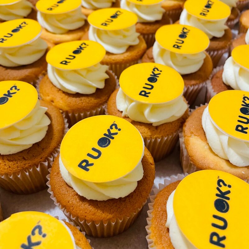 The RU OK Day Cupcakes