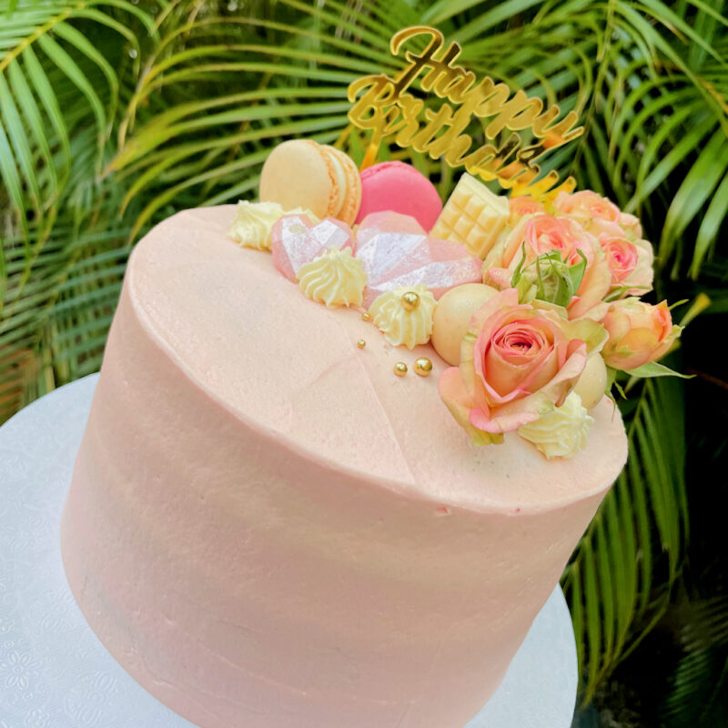 The Pink Birthday Cake