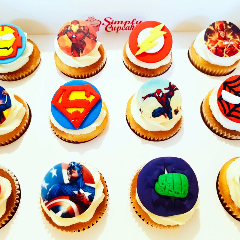 The Superhero Cupcake