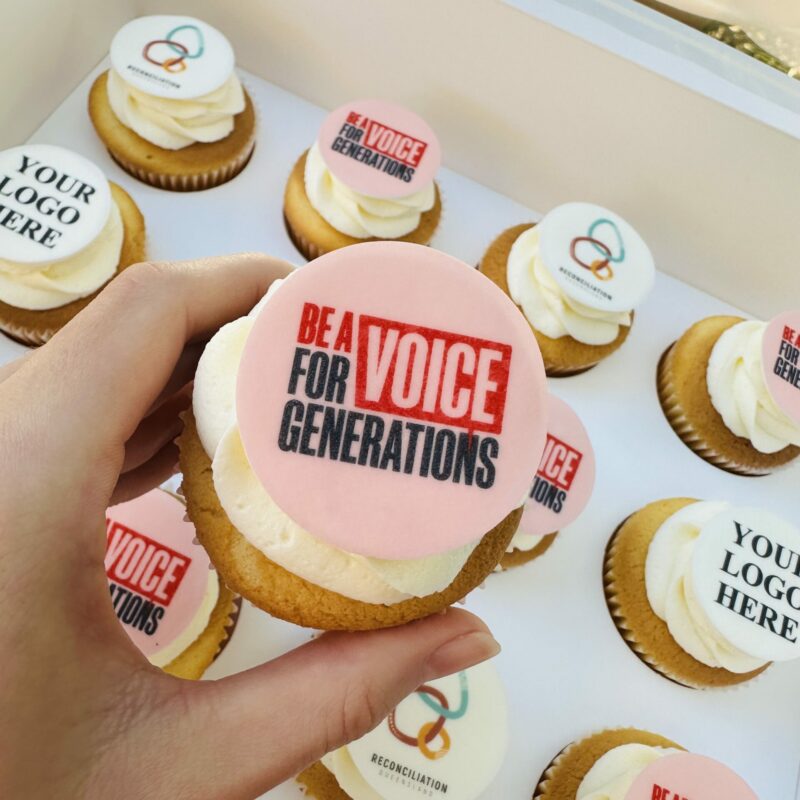 The National Reconciliation Week Cupcake