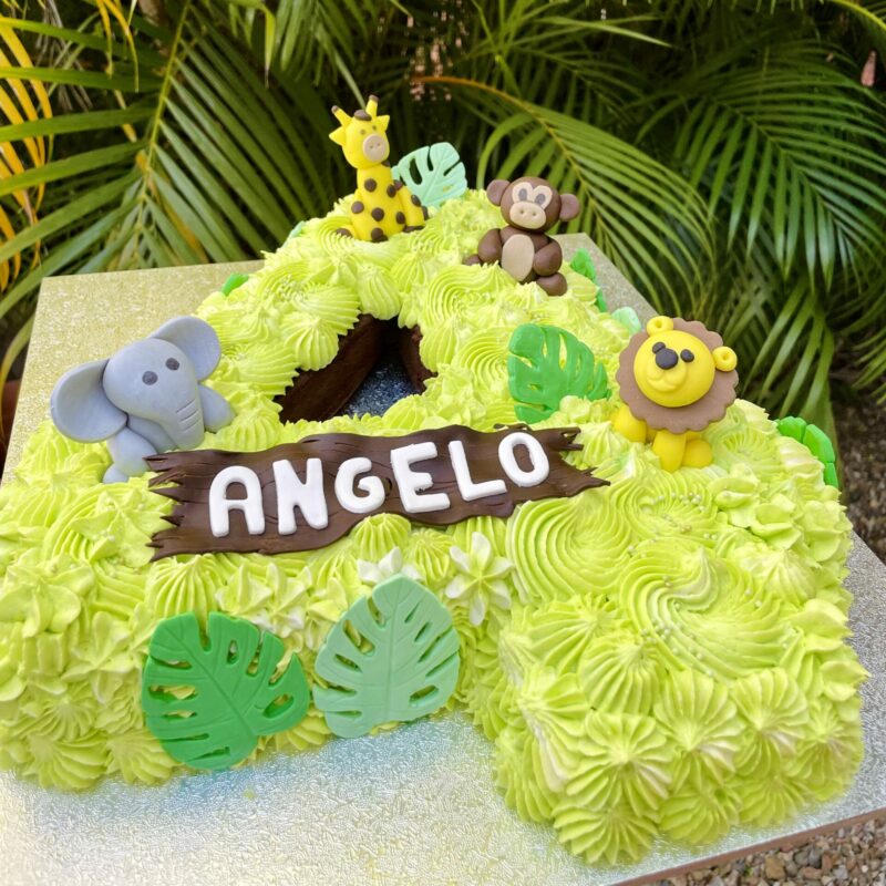 The Number Jungle Cake