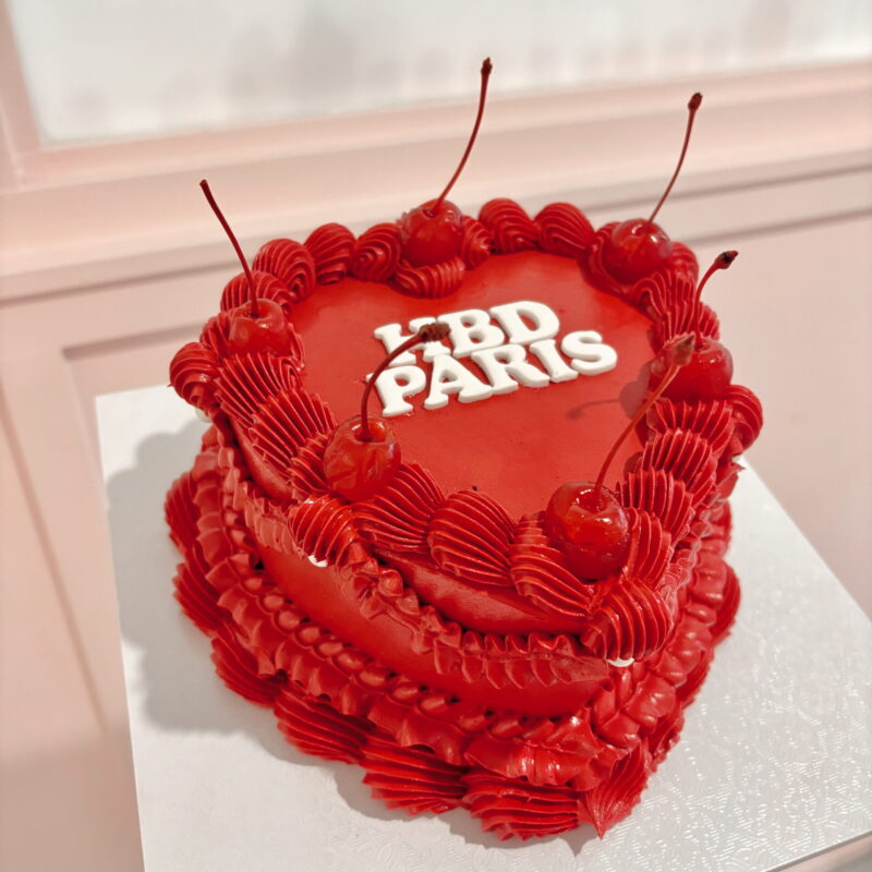 The Vintage Heart Cake