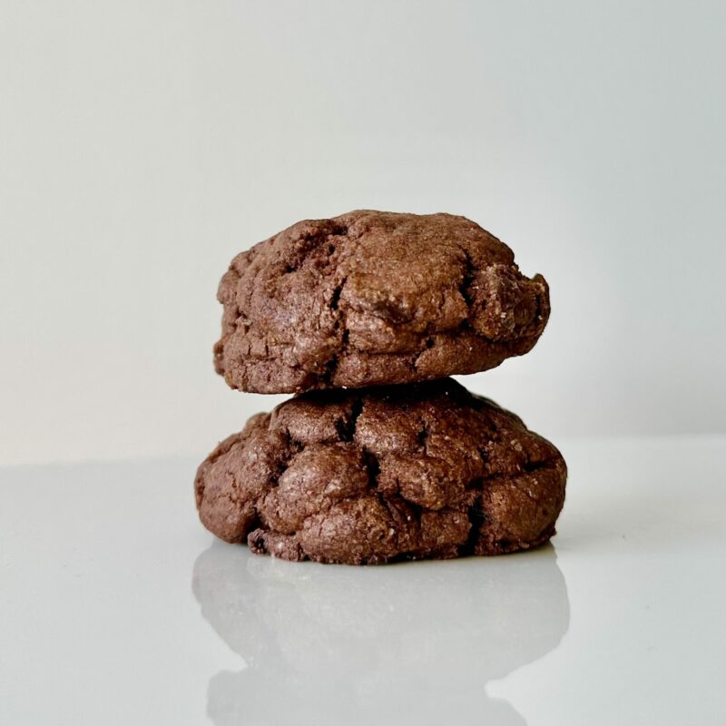 The Double Chocolate Cookies