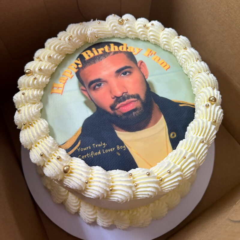 The Edible Image Vintage Round Cake