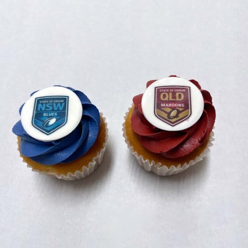 The State of Origin Cupcakes